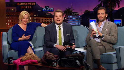 The Late Late Show with James Corden - S1E2: Chris Pine, Patricia Arquette, Modest Mouse