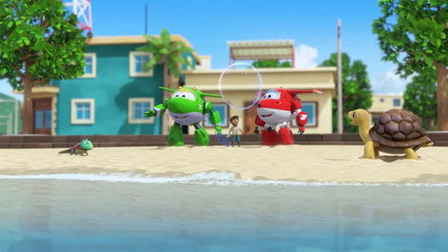 Super Wings - S4E7: Don't Burst My Bubble