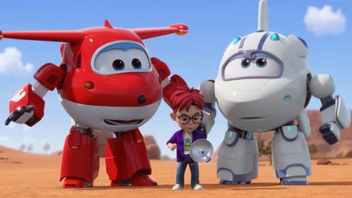Super Wings - S4E11: Where Do You Go For a U.F.O.