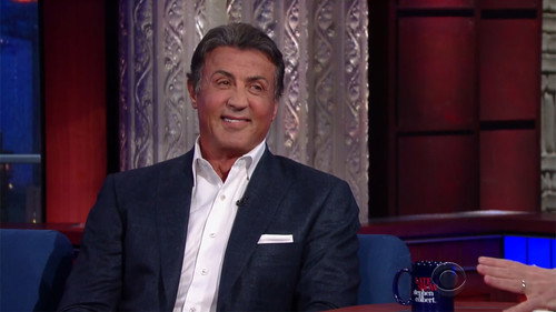 The Late Show with Stephen Colbert - S1E50: Sylvester Stallone, Ted Koppel, My Morning Jacket