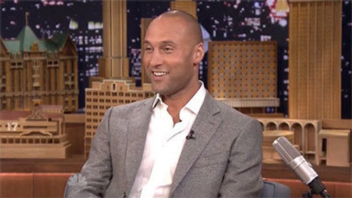 The Tonight Show Starring Jimmy Fallon - S1E137: Derek Jeter, James Marsden, 5 Seconds of Summer