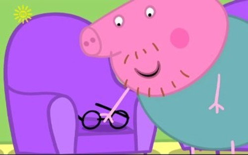 Peppa Pig - S1E9: Daddy Loses His Glasses