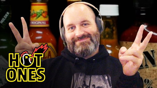 Hot Ones - S12E1: Tom Segura Keeps It High and Tight While Eating Spicy Wings
