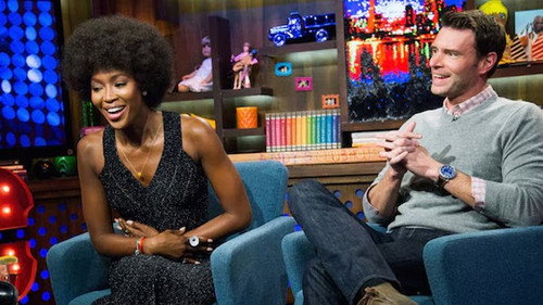 Watch What Happens Live with Andy Cohen - S11E43: Naomi Campbell & Scott Foley