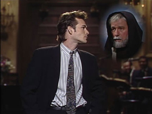 Saturday Night Live - S18E12: Luke Perry/Mick Jagger