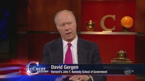 The Colbert Report - S6E16: David Gergen