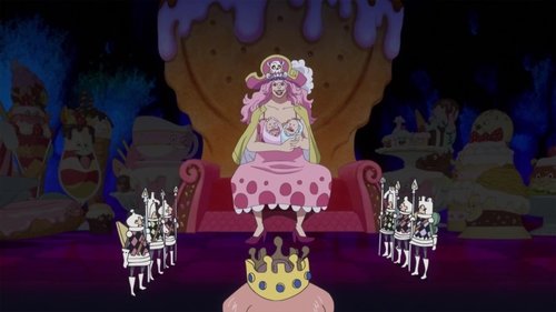 One Piece - S19E861: The Cake Sank?! Sanji and Bege's Getaway Battle!