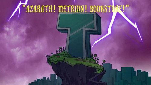 Teen Titans Go! - S8E28: Azarath, Metrion Bookstore
