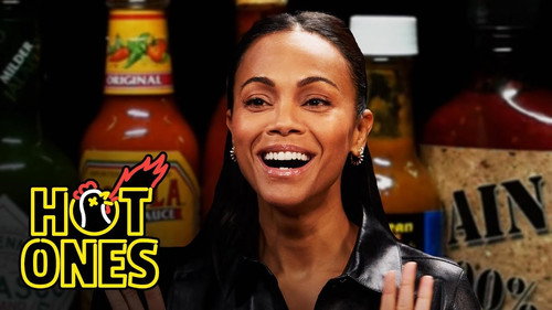 Hot Ones - S19E10: Zoe Saldaña Gets Scorched by Spicy Wings
