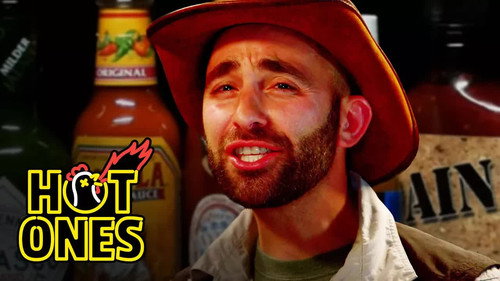 Hot Ones - S3E21: Coyote Peterson Gets STUNG by Spicy Wings
