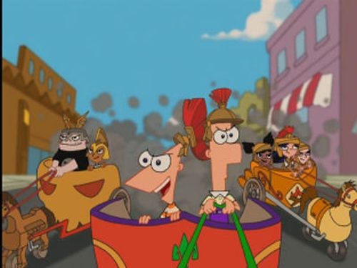 Phineas and Ferb - S1E25: Greece Lightning