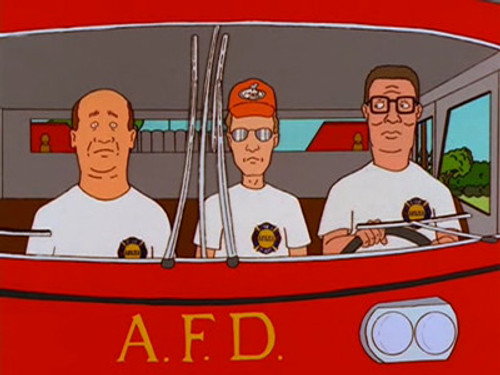 King of the Hill - S3E10: A Firefighting We Will Go