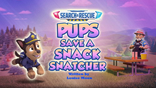 PAW Patrol - S12E12: Search & Rescue: Pups Save a Snack Snatcher