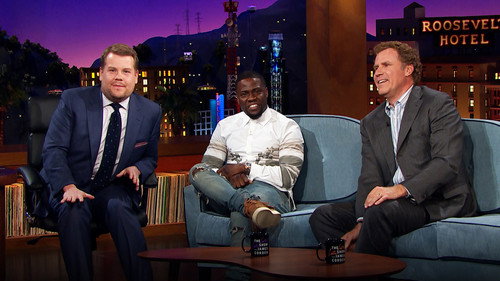 The Late Late Show with James Corden - S1E3: Kevin Hart, Will Ferrell, Leon Bridges