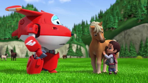 Super Wings - S3E1: Wild Horse Heroes