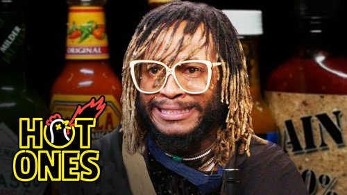 Hot Ones - S13E7: Thundercat Relives a Hot Sauce Nightmare While Eating Spicy Wings