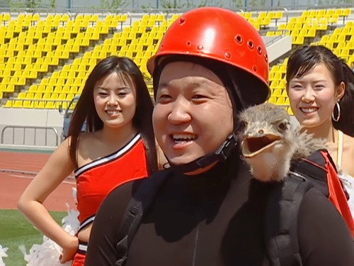 Infinite Challenge - S1E27: Reckless Challenge Best Moments + Unaired Race with Ostrich Challenge Scene
