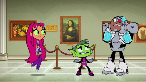 Teen Titans Go! - S6E45: Real Art