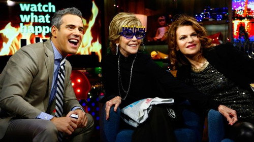 Watch What Happens Live with Andy Cohen - S8E58: Jane Fonda & Sandra Bernhard