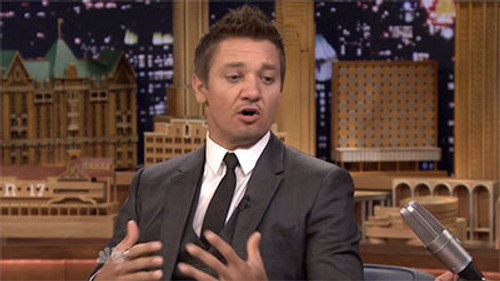 The Tonight Show Starring Jimmy Fallon - S1E139: Jeremy Renner, Carol Burnett, Mario Batali, Joe Perry