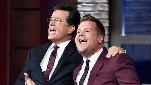 The Late Show with Stephen Colbert - S1E24: James Corden, Shane Smith, Halsey
