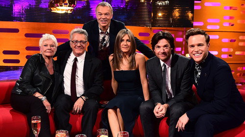 The Graham Norton Show - S16E8: Jennifer Aniston, Jason Bateman, Dame Judi Dench, Dustin Hoffman, Olly Murs