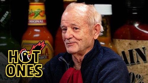 Hot Ones - S26E7: Bill Murray Doesn’t Flinch While Eating Spicy Wings