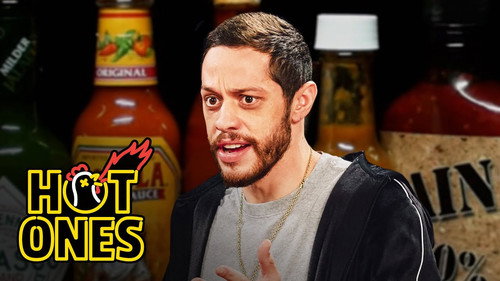 Hot Ones - S27E12: Pete Davidson Drinks All the Milk While Eating Spicy Wings