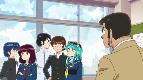 Urusei Yatsura - S1E34: The Case of the Battered Principal / The Secret Garden / The Home Visit Blues: Hellish Moroboshi Edition