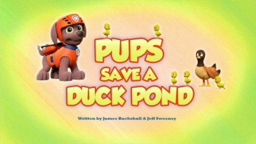 PAW Patrol - S5E24: Pups Save a Duck Pond