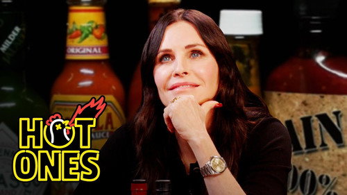 Hot Ones - S17E8: Courteney Cox Becomes Friends With Spicy Wings
