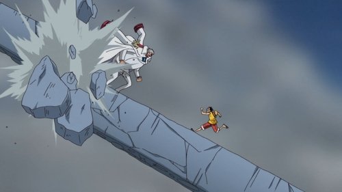 One Piece - S13E480: Each on Different Paths! Luffy vs. Garp!