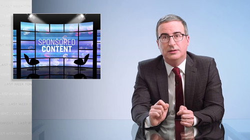 Last Week Tonight with John Oliver - S8E13: Episode 222: Sponcon