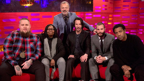 The Graham Norton Show - S20E17: Denzel Washington, Jamie Dornan, Keanu Reeves, Whoopi Goldberg, Rag'n'Bone Man
