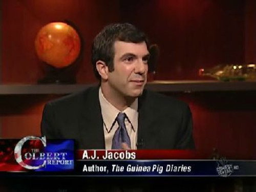 The Colbert Report - S5E121: AJ Jacobs