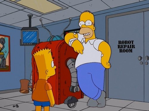 The Simpsons - S15E9: I, (Annoyed Grunt)-Bot