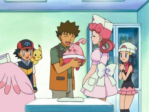 Pokémon - S10E38: One Big Happiny Family!