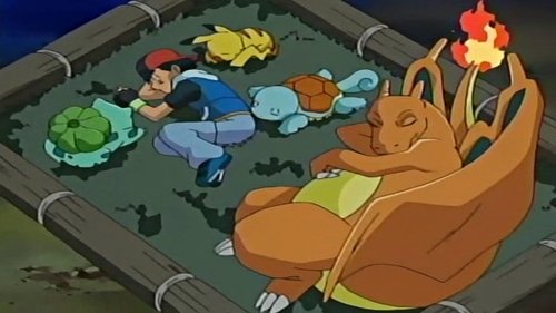 Pokémon - S9E43: Gathering the Gang of Four!