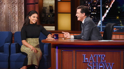 The Late Show with Stephen Colbert - S1E22: Gina Rodriguez, Ben Bernanke, Tame Impala