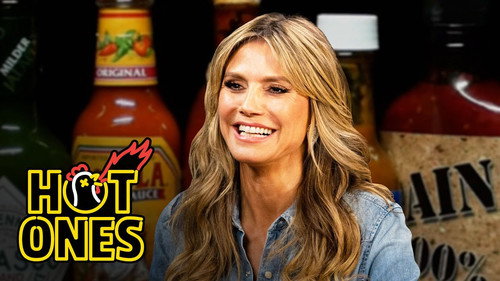 Hot Ones - S24E5: Heidi Klum Strikes a Pose While Eating Spicy Wings