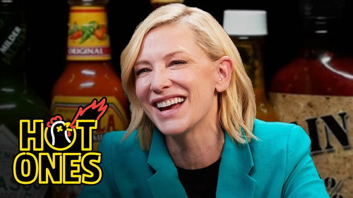 Hot Ones - S19E5: Cate Blanchett Pretends No One's Watching While Eating Spicy Wings