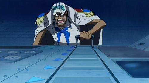 One Piece - S13E473: The Encircling Walls Activated! The Whitebeard Pirates backed into a corner!