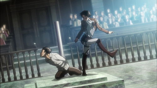 Attack on Titan - S1E14: Can't Look into His Eyes Yet: Eve of the Counterattack (1)