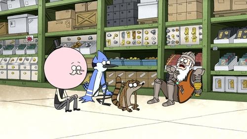 Regular Show - S6E23: Garage Door