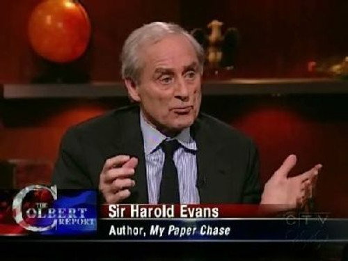 The Colbert Report - S5E141: Harold Evans