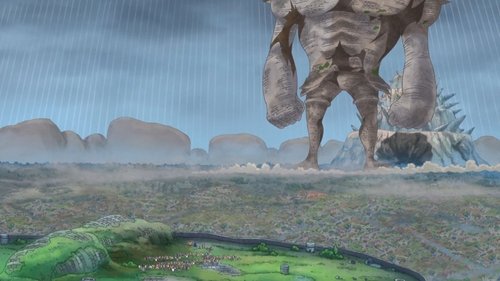 One Piece - S17E718: Moving Across the Ground! The Giant Statue Pica's Surprise Maneuver!