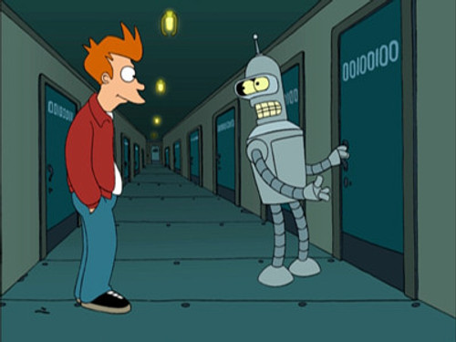 Futurama - S1E3: I, Roommate