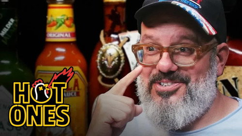 Hot Ones - S2E19: David Cross Embraces the Extremes of Spicy Wings