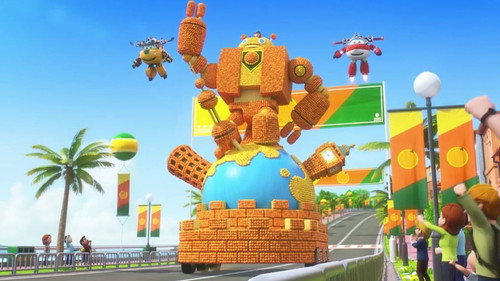 Super Wings - S6E11: Choo-Choo Through The Water