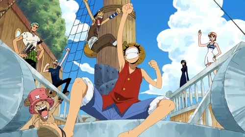 One Piece - S8E229: The Dashing Sea Train and the City of Water: Water Seven!
